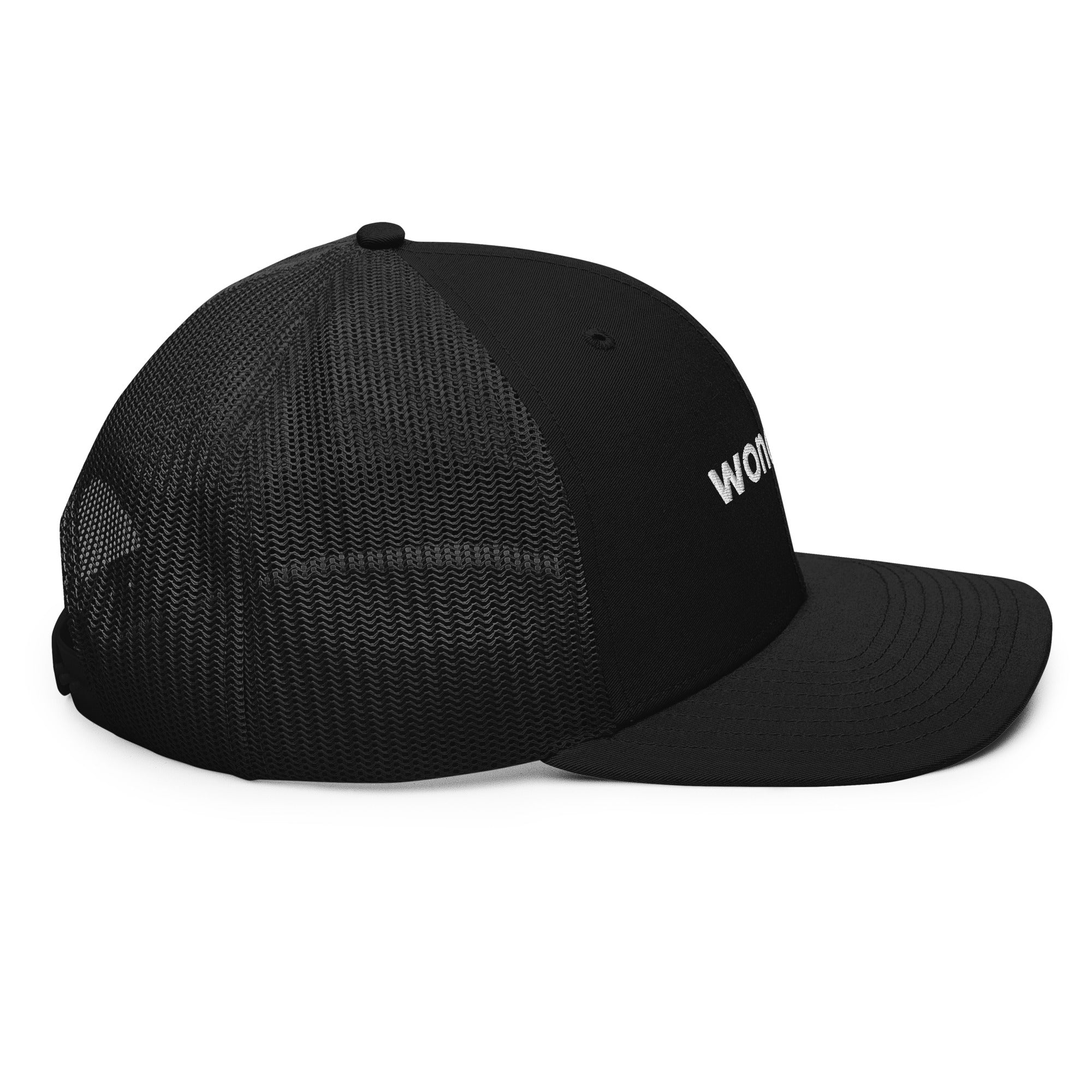 ☆WKNDRS☆ CHILD TRUCKER CAP BLACK WS2501CP02BK Feather4arrowcom67a42d44bc9a27
